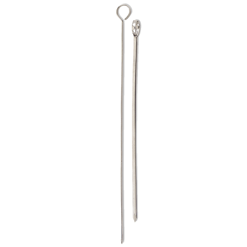 Browne Canada Foodservice Unclassified Dozen Browne 575691 Round Skewers 12" Stainless Steel | Denson CFE