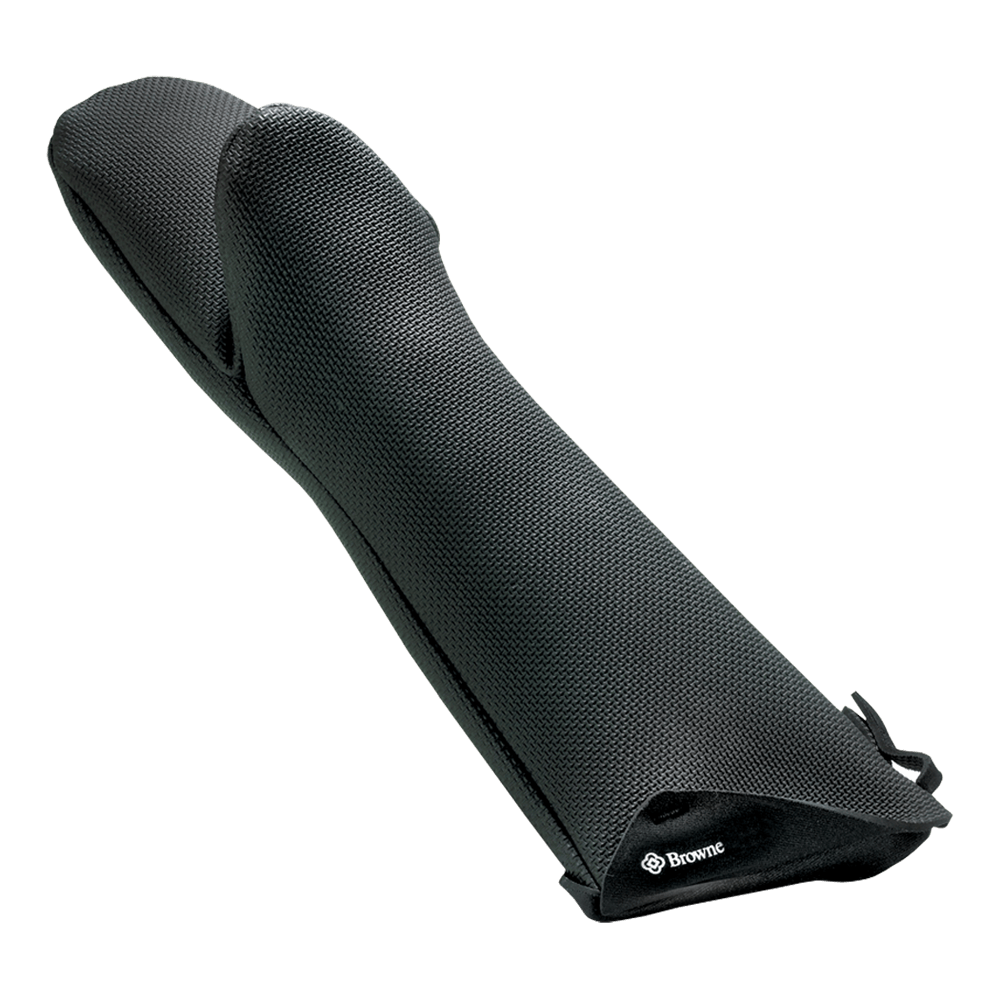 Browne Canada Foodservice Unclassified Each Browne 5434202 Puppet Mitt FLXaPrene 17" x 5" Black | Denson CFE