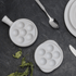Browne Canada Foodservice Unclassified Each Browne 744042 Snail Plate with Handle White | Denson CFE