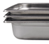 Browne Canada Foodservice Unclassified Each Browne BRO-22244 Steam Table Pan, 1/2 Size Long 6.3 Qt 20-3/4 Inch Stainless Steel Each | Denson CFE