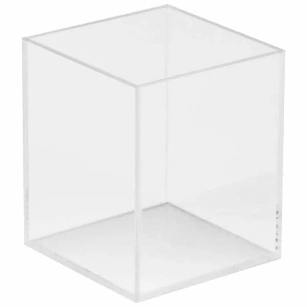 Cal-Mil Food Storage Containers Each Cal-Mil 1391-12 5" Square Display Bowl - 6"H, Acrylic, Clear