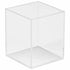 Cal-Mil Food Storage Containers Each Cal-Mil 1391-12 5" Square Display Bowl - 6"H, Acrylic, Clear