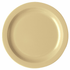 Cambro Dinnerware Each / Polycarbonate / Beige Cambro 10CWNR133 Beige Camwear 10 Inch Narrow Rim Polycarbonate Plate | Denson CFE