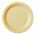 Cambro Dinnerware Each / Polycarbonate / Beige Cambro 65CWNR133 Beige Camwear 6-9/16 Inch Narrow Rim Polycarbonate Plate | Denson CFE