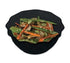 Cambro Dinnerware Each / Polycarbonate / Black Cambro SRB13CW110 Swirl Bowl 13 oz Plastic Serving Bowl 5-11/32 inch Diameter | Denson CFE