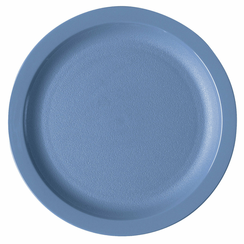 Cambro Dinnerware Each / Polycarbonate / Blue Cambro 725CWNR401 Slate Blue 7-1/4 Inch Camwear Narrow Rim Polycarbonate Plate | Denson CFE