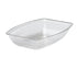 Cambro Dinnerware Each / Polycarbonate / Clear Cambro RSB1419CW135 Camwear Bowl Ribbed Rectangular 14-1/4 x 19-3/8 | Denson CFE