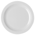 Cambro Dinnerware Each / Polycarbonate / White Cambro 10CWNR148 White Camwear 10 Inch Narrow Rim Polycarbonate Plate | Denson CFE