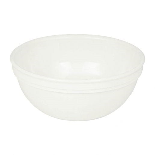 Cambro Dinnerware Each / Polycarbonate / White Cambro 50CW148 Camwear White Plastic 15.3 oz Nappie Bowl | Denson CFE