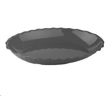 Cambro Dinnerware Each / Polycarbonate / White Cambro DP15148 Deli Platter Oval 34 qt Scalloped Pattern 11516 Denson CFE