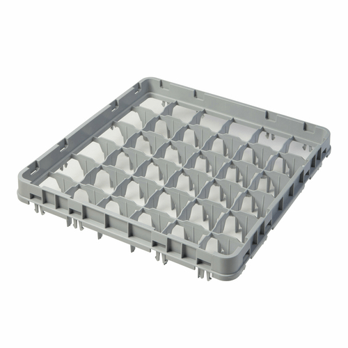 Cambro Dishwasher Rack Default Title / Soft Gray Cambro 36E1151 Full Size Glass Rack Extender w/ (36) Compartments - Full Drop, Soft Gray