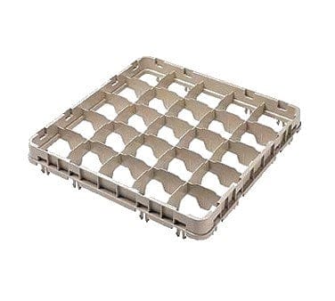 Cambro Dishwasher Rack Each / Soft Gray Cambro 25E4151 Full Drop Stemware Extender 25 Compartment | Denson CFE