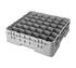 Cambro Dishwasher Rack Each / Soft Gray Cambro 36S318151 Camrack Glass Rack with Extender Full Size 36 Compartments 2 | Denson CFE