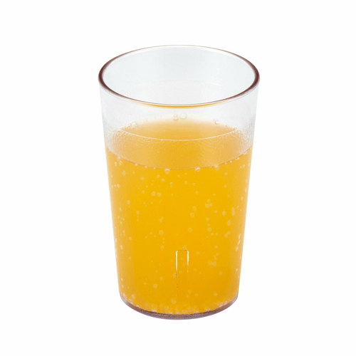 Cambro Drinkware Each / Amber Cambro 800P153 Amber Textured Plastic Tumbler 7 4/5 oz | Denson CFE