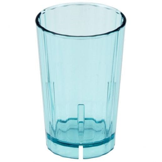 Cambro Drinkware Each / Azure Blue Cambro HT8CW196 Camwear Huntington Azure Blue 8 Oz Plastic Tumbler | Denson CFE