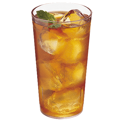 Cambro Drinkware Each / Clear Cambro 1600P152 Colorware Tumbler – 16.4 oz, Clear SAN Plastic, Textured Exterior | Denson CFE