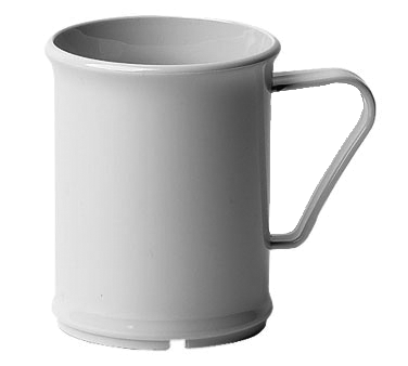 Cambro Drinkware Each / Polycarbonate / Beige Cambro 96CW133 Camwear Mug – 9.6 oz, Beige Polycarbonate, Scratch-Resistant | Denson CFE