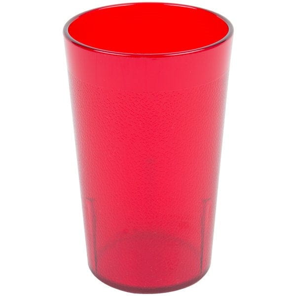 Cambro Drinkware Each / Ruby Red Cambro 950P156 Colorware 9.8 oz Plastic Tumbler, Ruby Red | Denson CFE