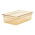 Cambro Food Pans Each / Amber Cambro 16HP150 High Heat Food Pan 6 Inch Deep Full Size 20.6 Quart Capacity | Denson CFE