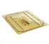 Cambro Food Pans Each / Amber Cambro 40HPCH150 H-Pan Cover, High Heat, 1/4 Size | Denson CFE
