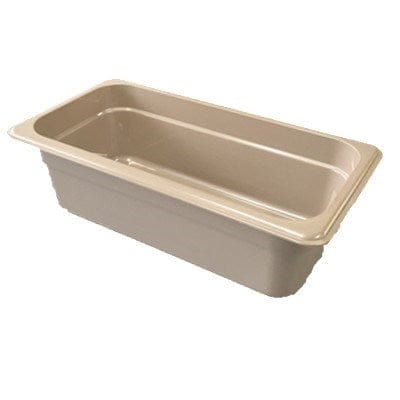Cambro Food Pans Each / Amber Cambro 94HP150 H-Pan High Heat 1/9 Size Hot Food Pan, 4" Deep | Denson CFE