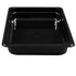 Cambro Food Pans Each / Black Cambro 22HP110 2 1/2"D Half Size High Temp Food Pan - Non Stick | Denson CFE