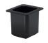 Cambro Food Pans Each / Black Cambro 66CF110 ColdFest Black 1/6 Size 6" H Cold Food Pan | Denson CFE