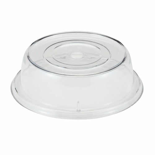 Cambro Food Pans Each-Clear / Beige Camwear. Camcover., inside dia. 9-1/8", outside he