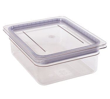 Cambro Food Pans Each / Clear Cambro 10CWGL135 GripLid, Fits GN 1/1 Size Food Pan | Denson CFE