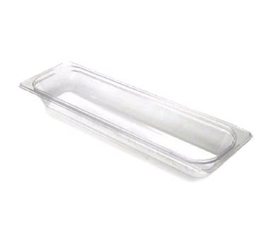 Cambro Food Pans Each / Polycarbonate / Clear Cambro 24LPCW135 Camwear Food Pan - 4 in Deep, 1/2 Long Size, Clear Polycarbonate | Denson CFE