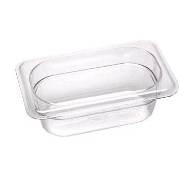 Cambro Food Pans Each / Polycarbonate / Clear Cambro 92CW135 Camwear Food Pan – 1/9 Size, 2.5" Deep, Clear Polycarbonate | Denson CFE