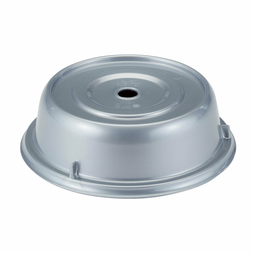 Cambro Food Pans Each-Silver / Beige Camwear. Camcover., inside dia. 9-1/8", outside he