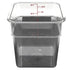 Cambro Food Storage Container Each / Clear Cambro 4SFSCW135 4 qt CamSquare Food Container, Clear | Denson CFE