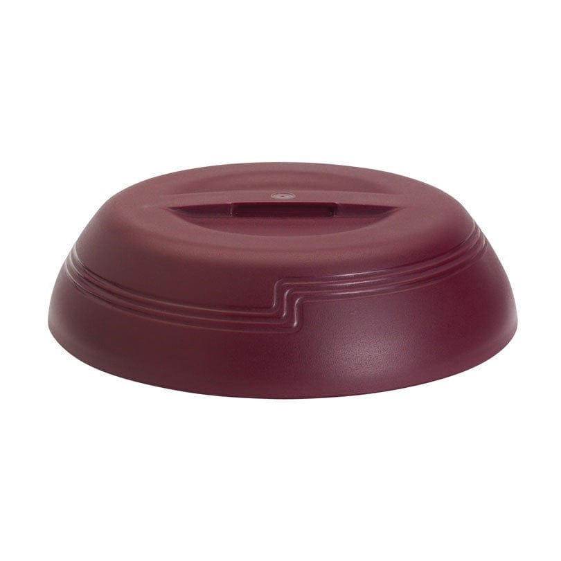 Cambro Healthcare Meal Deli Each / Cranberry Cambro MDSLD9487 Shoreline Collection Dome Low Profile Insulated Cranberry | Denson CFE