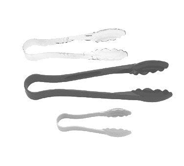 Cambro Kitchen Tools Each / Red Cambro 6TGS404 Lugano Tong, 6", scallop grip, durable heat resistant mater