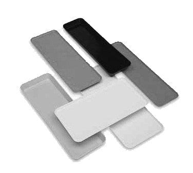 Cambro Serving & Display Each / Black Cambro 1230MT110 Market Display Tray 12-7/16 x 30 x 3/4 Rectangular Dishwasher Safe Fiberglass Black | Denson CFE