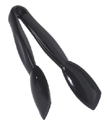 Cambro Smallwares Each / Black Cambro TGG6110 Lugano Tongs 6 inch Easy Grasp Durable Heat Resistant Material