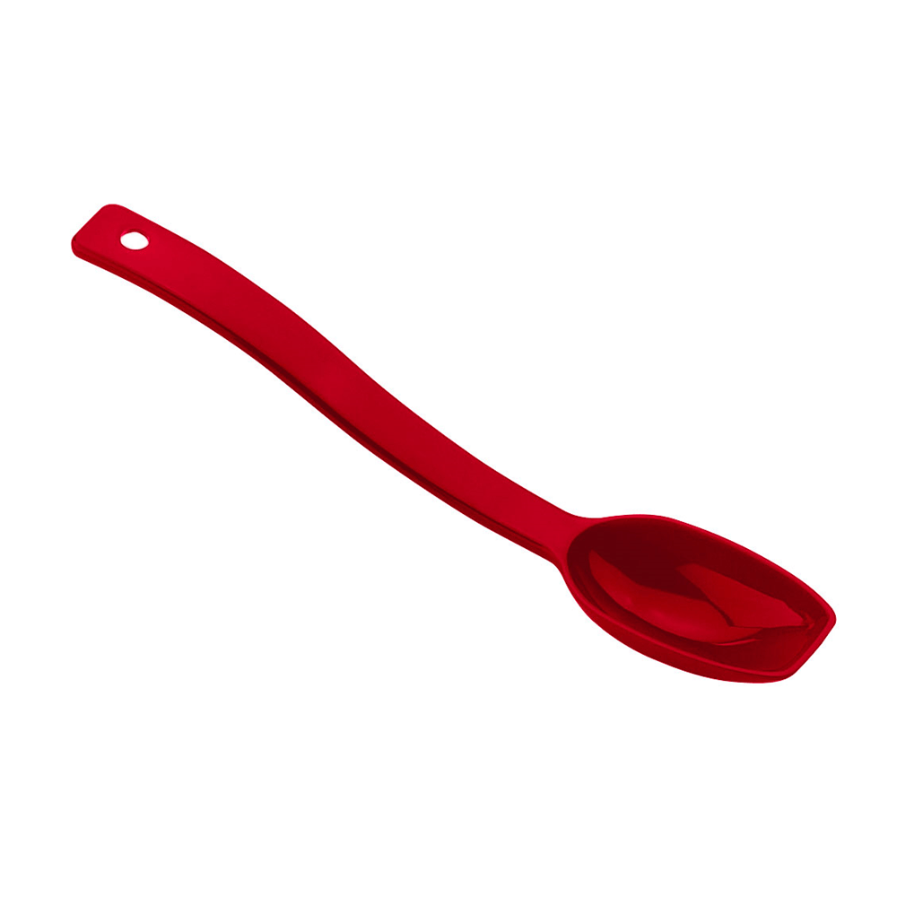 Cambro Smallwares Each / Polycarbonate / Red Cambro SPO8CW404 Salad Spoon 1/2 oz 8 inch Solid Red Polycarbonate | Denson CFE