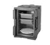 Cambro Storage & Transport Each / Black Cambro UPCH400110 Heated Ultra Pan Carrier 18-1/8"W x 26-3/8"D x 24-7/9"H Front Loading | Denson CFE