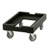 Cambro Storage & Transport Each Cambro CD1826PDB110 Black Plastic Pizza Dough Box Camdolly | Denson CFE