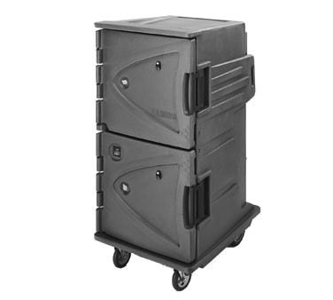 Cambro Storage & Transport Each / Granite Gray Cambro CMBH1826TSC191 Hot Cart Electric Tall Profile Double Door Temp D | Denson CFE