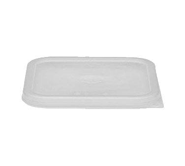 Cambro Storage & Transport Each / Polycarbonate / Translucent Cambro SFC6SCPP190 Cover for Polycarbonate Camwear CamSquare 6 and 8 qt Containers Translucent | Denson CFE