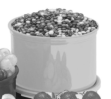 Cambro Storage & Transport Each / Soft Gray Cambro CP15195 Crock 1.5 qt Polyethylene | Denson CFE