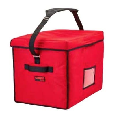 Cambro Storage & Transport Each / Soft Gray Cambro GBD211517521 GoBag Stadium Delivery Bag | Denson CFE