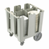 Cambro Storage & Transport Each / Speckled Gray Cambro DCS1125480 Versa Dish Caddy | Holds Up to 11-1/4 Inch Round Plates | Denson CFE