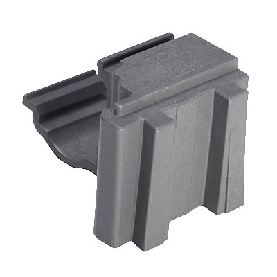 Cambro Storage & Transport Each / Speckled Gray Cambro ECC8580 Camshelving Elements Corner Connector 8 Sets Brushed Graphite | Denson CFE