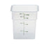 Cambro Storage & Transport Each / Translucent Cambro 4SFSPP190 4 Quart Polypropylene Food Container - Translucent | Denson CFE