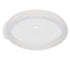 Cambro Storage & Transport Each / Translucent Cambro RFS2SCPP190 Translucent Camwear Round Seal Cover for 2 and 4 Qt Containers | Denson CFE
