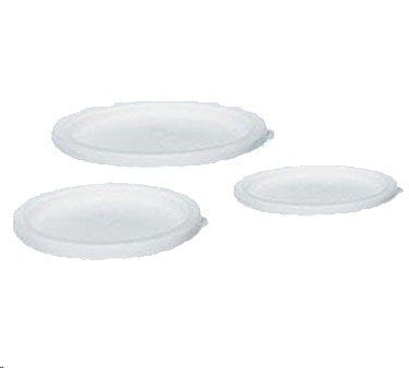Cambro Storage & Transport Each / White Cambro RFSC1148 White Polyethylene 1 Qt Round Lid | Denson CFE
