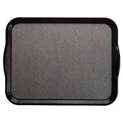 Cambro Tabletop & Serving Each / black with pebbled black Cambro 1418VCH382 Versa Camtray Rectangular 14 x 18 with Handles Non Skid Dishwasher Safe | Denson CFE